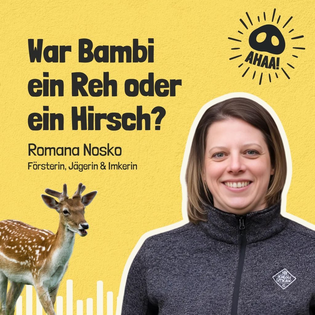 Ahaa! – War Bambi ein Reh oder ein Hirsch?