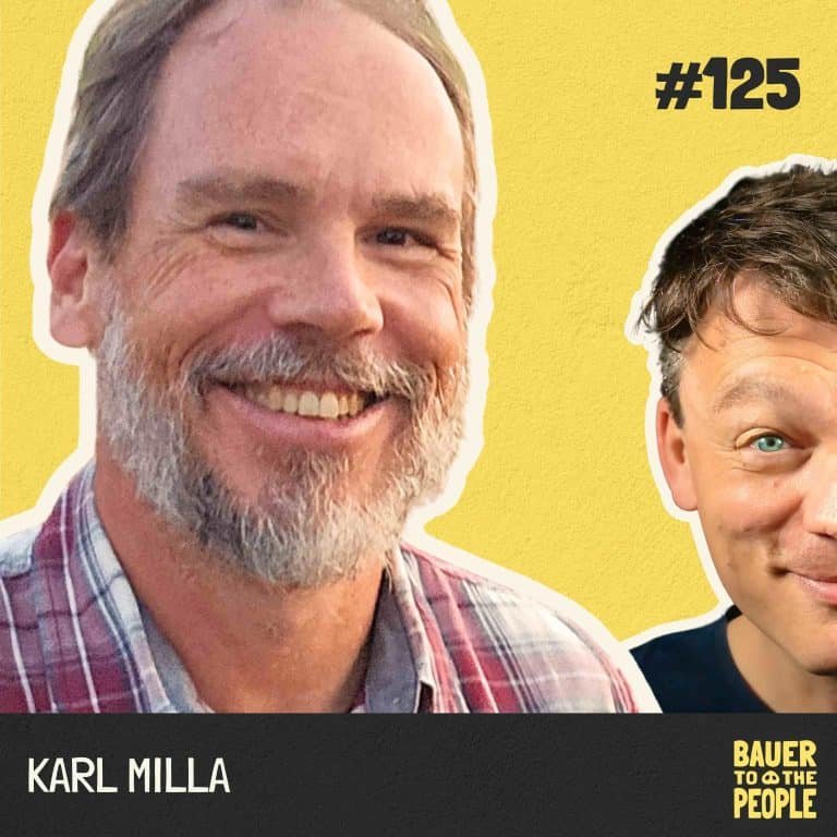 Podcast Cover BauertothePeople Karl Milla