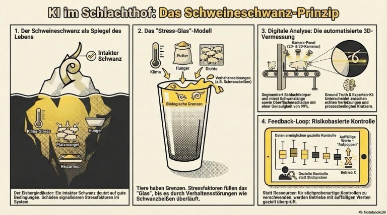 Infografik erstellet auf Basis des Transkriptes dieser Podcast-Episode. Erstellt mit Notebook LM.