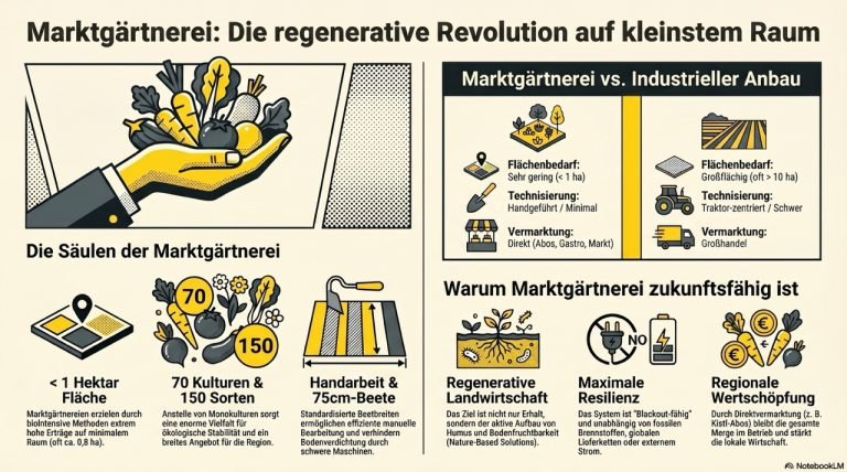 Infografik Marktgärtnerei Alfred Grand - Bauer to the People Podcast