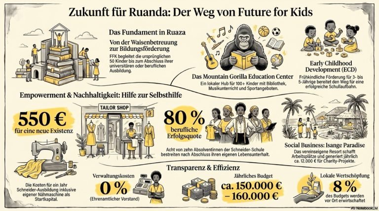 Infografik Future4Kids - e rstellt mit Notebook LM